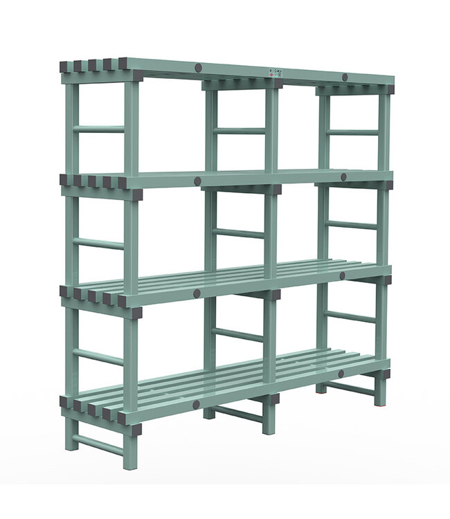 Stelling 1800x500x1750 mm (bxdxh) 4 schappen Design Eurostelling - Rea