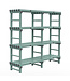 Rea Stelling 1800x500x1750 mm (bxdxh) 4 schappen Design Eurostelling - Rea