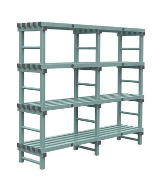 Rea Stelling 2000x500x1750 mm (bxdxh) 4 schappen Design Eurostelling - Rea