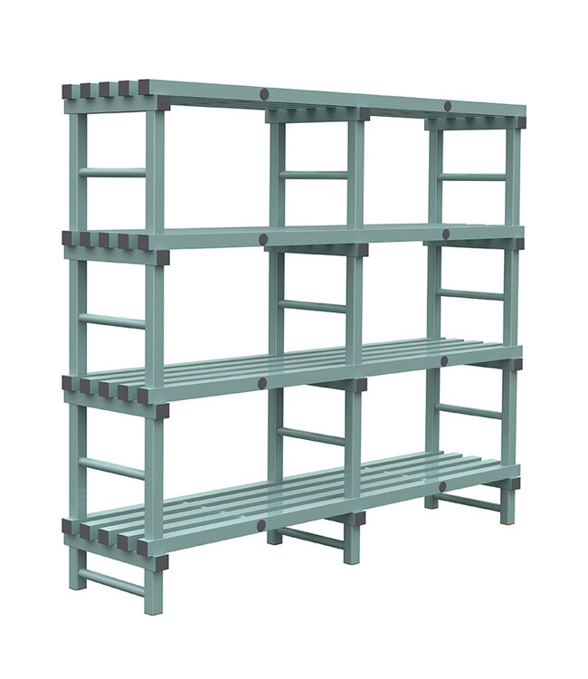 Stelling 2000x500x1750 mm (bxdxh) 4 schappen Design Eurostelling - Rea