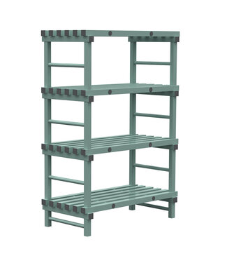 Rea Stelling 1200x600x1750 mm (bxdxh) 4 schappen Design Eurostelling - Rea