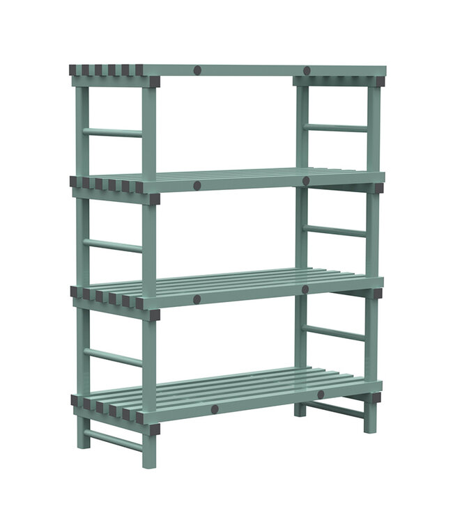 Stelling 1400x600x1750 mm (bxdxh) 4 schappen Design Eurostelling - Rea