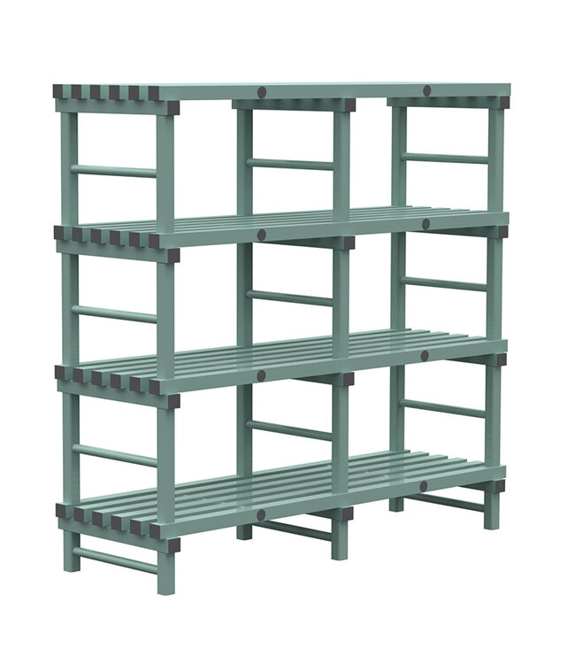 Stelling 1800x600x1750 mm (bxdxh) 4 schappen Design Eurostelling - Rea