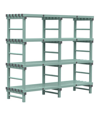 Rea Stelling 2000x600x1750 mm (bxdxh) 4 schappen Design Eurostelling - Rea