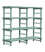 Rea Stelling 2000x600x1750 mm (bxdxh) 4 schappen Design Eurostelling - Rea