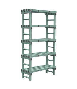Rea Stelling 1000x400x1850 mm (bxdxh) 5 schappen Design Eurostelling - Rea