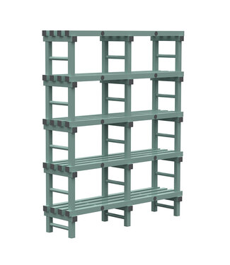 Rea Stelling 1500x400x1850 mm (bxdxh) 5 schappen Design Eurostelling - Rea