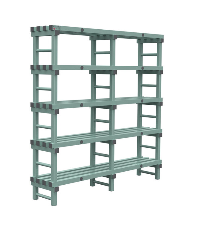 Stelling 1800x400x1850 mm (bxdxh) 5 schappen Design Eurostelling - Rea