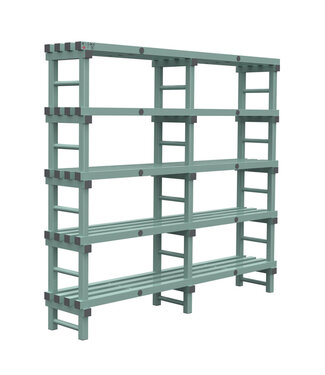 Rea Stelling 2000x400x1850 mm (bxdxh) 5 schappen Design Eurostelling - Rea