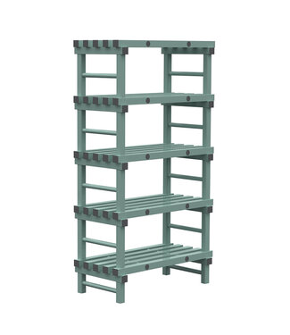 Rea Stelling 1000x500x1850 mm (bxdxh) 5 schappen Design Eurostelling - Rea