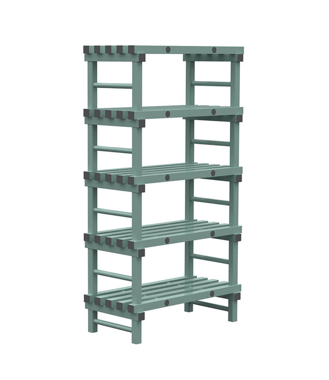 Stelling 1000x500x1850 mm (bxdxh) 5 schappen Design Eurostelling - Rea