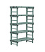Rea Stelling 1200x500x1850 mm (bxdxh) 5 schappen Design Eurostelling - Rea