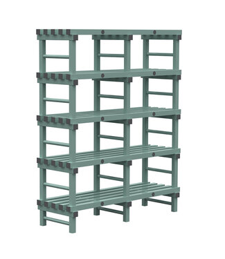 Rea Stelling 1500x500x1850 mm (bxdxh) 5 schappen Design Eurostelling - Rea