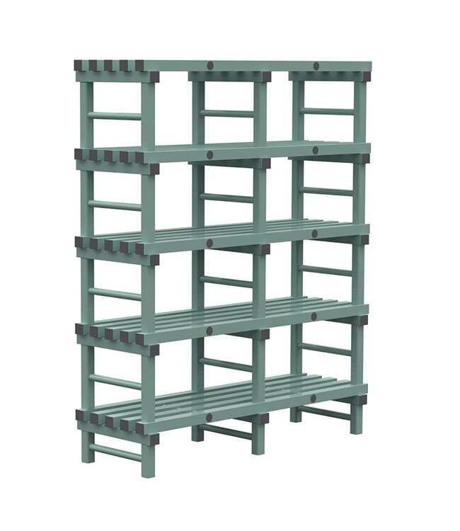 Stelling 1500x500x1850 mm (bxdxh) 5 schappen Design Eurostelling - Rea