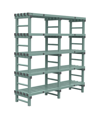 Rea Stelling 1800x500x1850 mm (bxdxh) 5 schappen Design Eurostelling - Rea