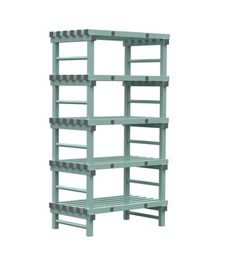 Rea Stelling 1000x600x1850 mm (bxdxh) 5 schappen Design Eurostelling - Rea