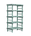 Rea Stelling 1000x600x1850 mm (bxdxh) 5 schappen Design Eurostelling - Rea