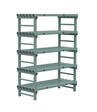 Rea Stelling 1400x600x1850 mm (bxdxh) 5 schappen Design Eurostelling - Rea