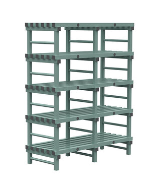 Rea Stelling 1500x600x1850 mm (bxdxh) 5 schappen Design Eurostelling - Rea