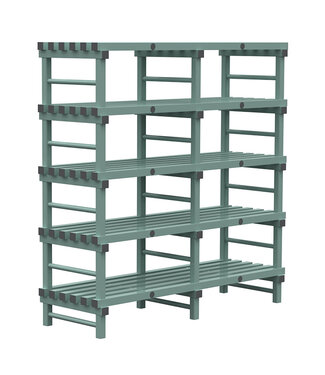 Rea Stelling 1800x600x1850 mm (bxdxh) 5 schappen Design Eurostelling - Rea