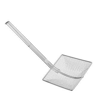 Sans Marque Frituurschep 20x20 cm - Roestvrijstaal