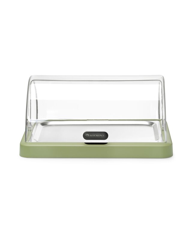 Koeldisplay 460x355x220 mm (bxdxh) met enkele rolltop groen Duo Uniq - Hendi