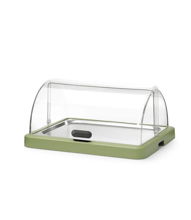 Koeldisplay 460x355x220 mm (bxdxh) met enkele rolltop groen Duo Uniq - Hendi