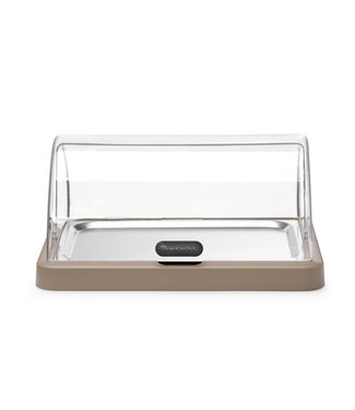 Hendi Koeldisplay 460x355x220 mm (bxdxh) met enkele rolltop beige Duo Uniq - Hendi