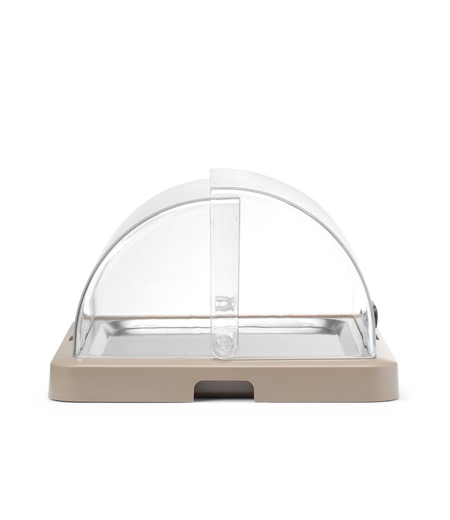 Koeldisplay 460x355x220 mm (bxdxh) met enkele rolltop beige Duo Uniq - Hendi