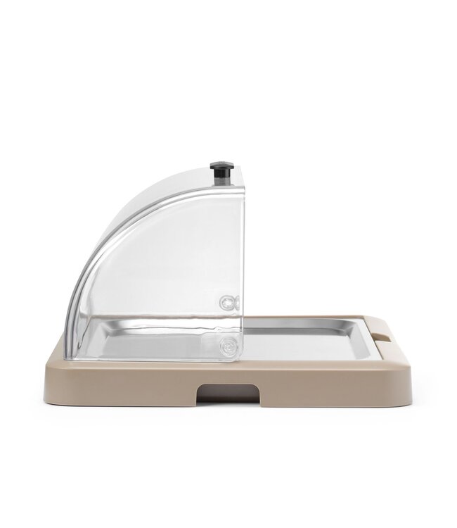 Koeldisplay 460x355x220 mm (bxdxh) met enkele rolltop beige Duo Uniq - Hendi