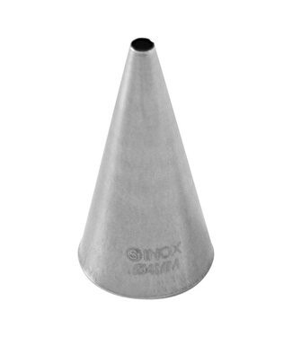 Sans Marque Spuitje glad 01/Ø04 mm naadloos - Roestvrijstaal