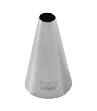 Sans Marque Spuitje glad 05/Ø08 mm naadloos - Roestvrijstaal