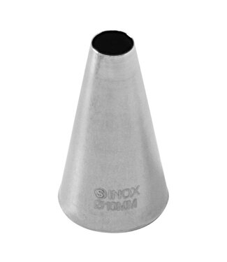 Sans Marque Spuitje glad 07/Ø10 mm naadloos - Roestvrijstaal