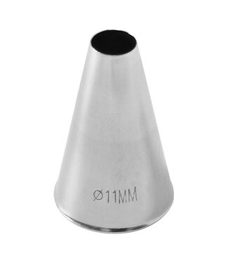 Sans Marque Spuitje glad 08/Ø11 mm naadloos - Roestvrijstaal