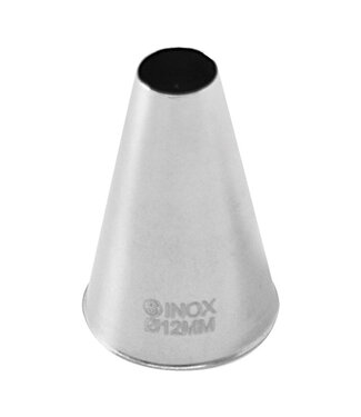 Sans Marque Spuitje glad 09/Ø12 mm naadloos - Roestvrijstaal
