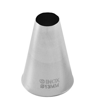 Sans Marque Spuitje glad 10/Ø13 mm naadloos - Roestvrijstaal