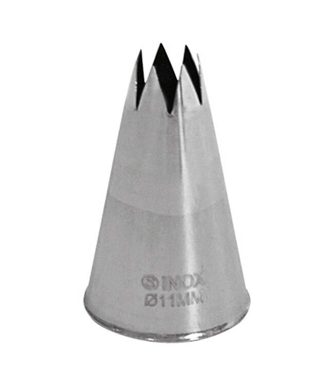 Spuitje kartel 08/Ø11 mm naadloos - Roestvrijstaal