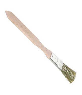 Sans Marque Bakkwast 3 cm - Hout / nikkel