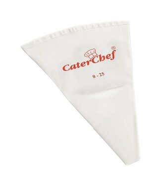 CaterChef Spuitzak wit 25 cm - Katoen