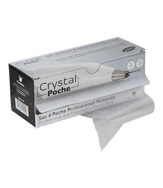 Martellato Spuitzak 40 cm tranparant - Disposable  | prijs & verp per 100 stuks