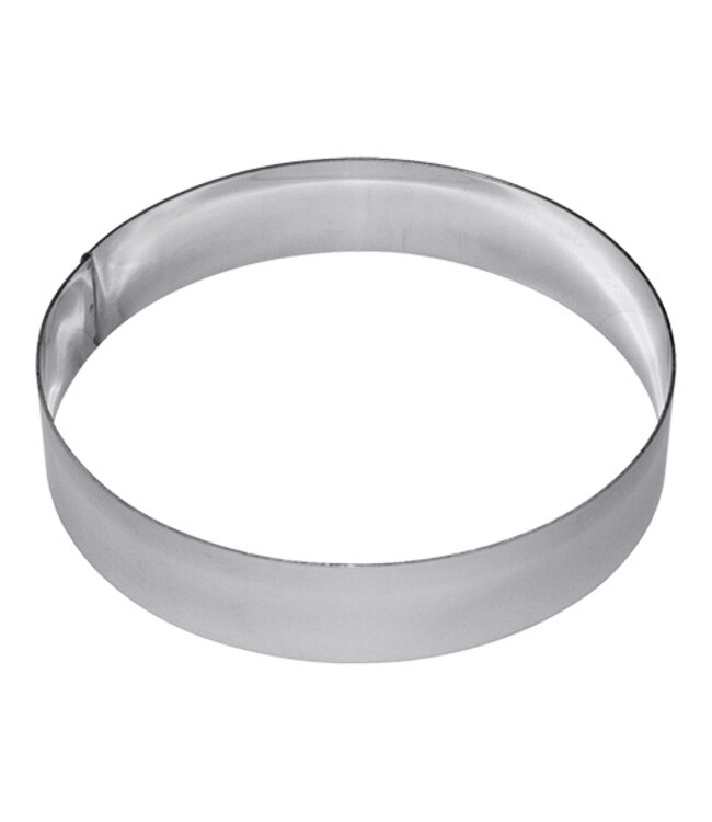 Taartring Ø18 cm - Roestvrijstaal
