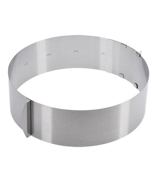 Westmark Taartring Ø16~Ø30 cm - Roestvrijstaal