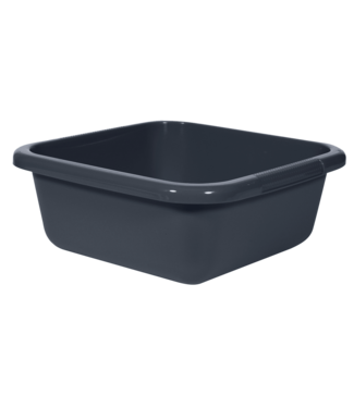 Afwasbak 35x35x12 cm 10 ltr kunststof grijs - Curver