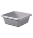 Afwasbak 34x34x14 cm 10 ltr kunststof grijs - Sunware