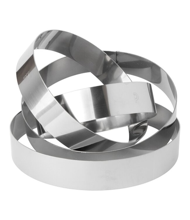 Taartring Ø22 cm - Roestvrijstaal