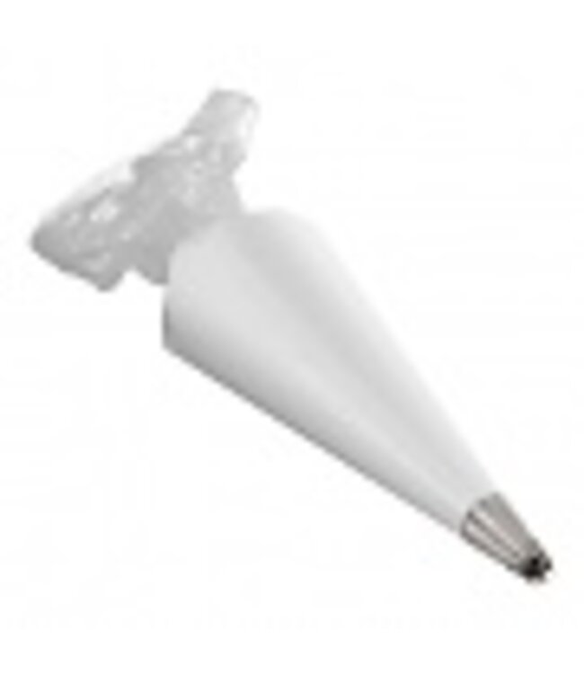 Spuitzak 40 cm tranparant - Disposable  | prijs & verp per 100 stuks