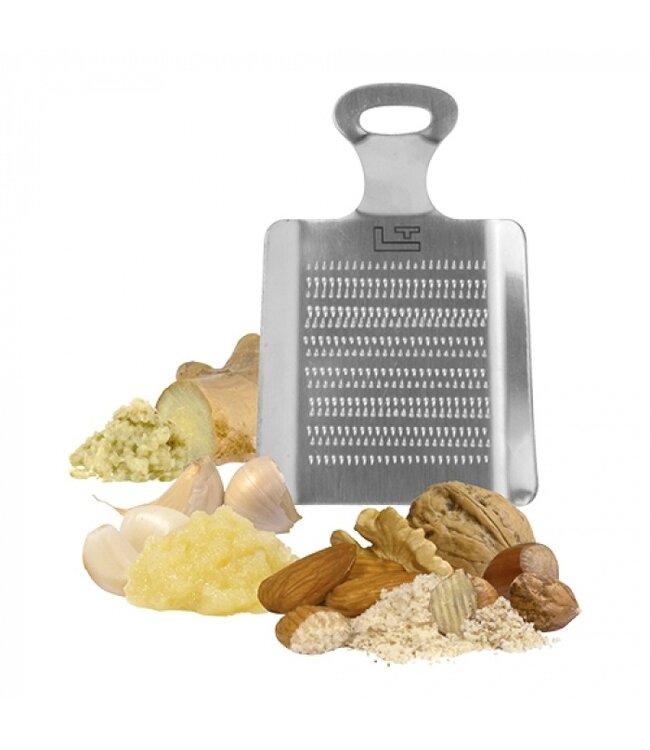 Rasp 11 x 7,5 cm roestvrijstaal - Louis Tellier