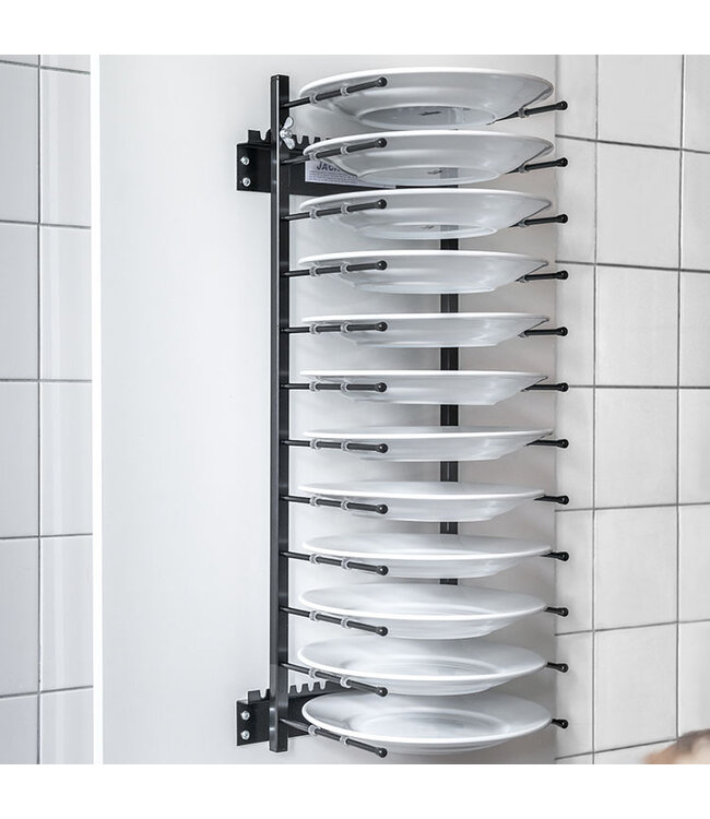 Bordenrek 12 borden muurmodel 240x700 mm (bxh) - Jackstack