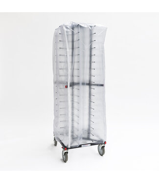 Jackstack Bordenrekcover plastic 600x600x1500 (bxdxh) voor 62325,62326&62327 - Jackstack