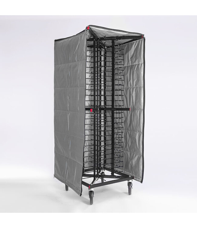 Bordenrekcover thermo 720x720x1590 (bxdxh) voor 62325,62326&62327 - Jackstack